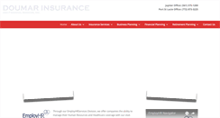 Desktop Screenshot of doumarinsurance.com